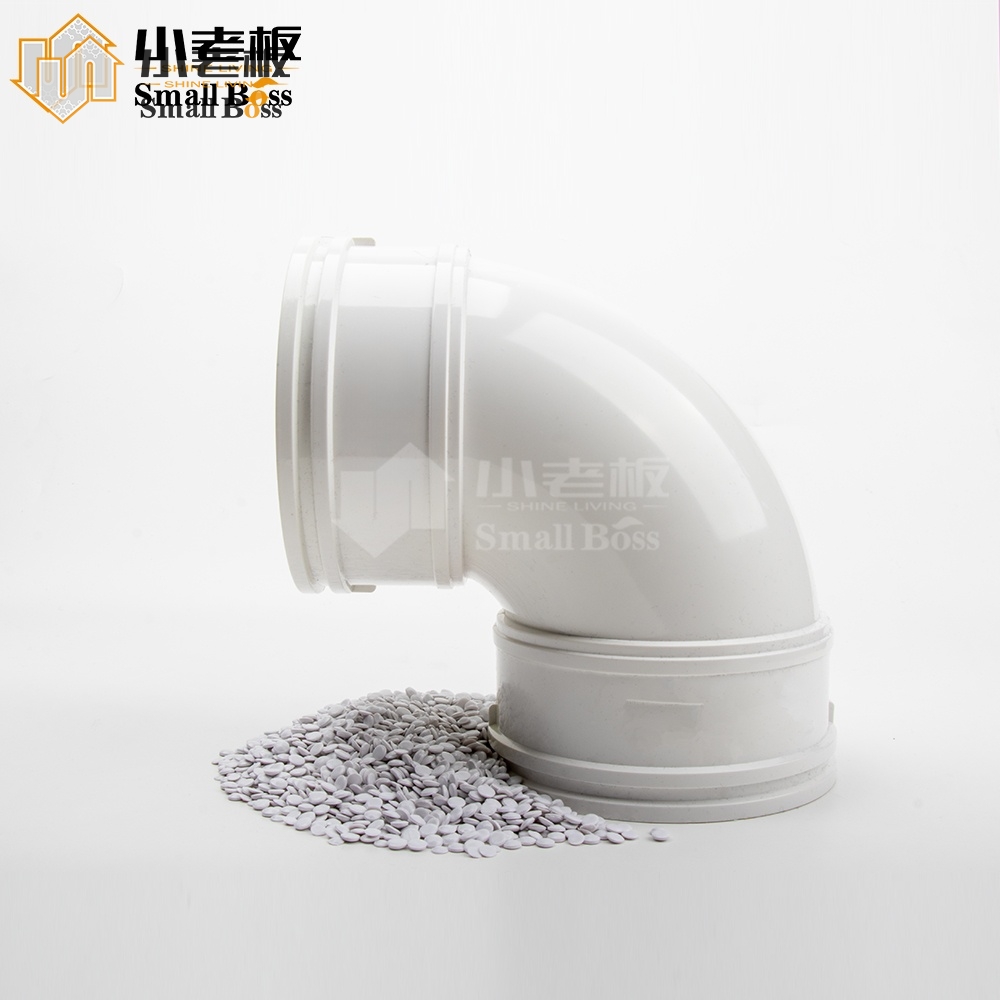 Compuesto de UPVC con pared interior lisa resistente a la corrosión para tuberías de drenaje