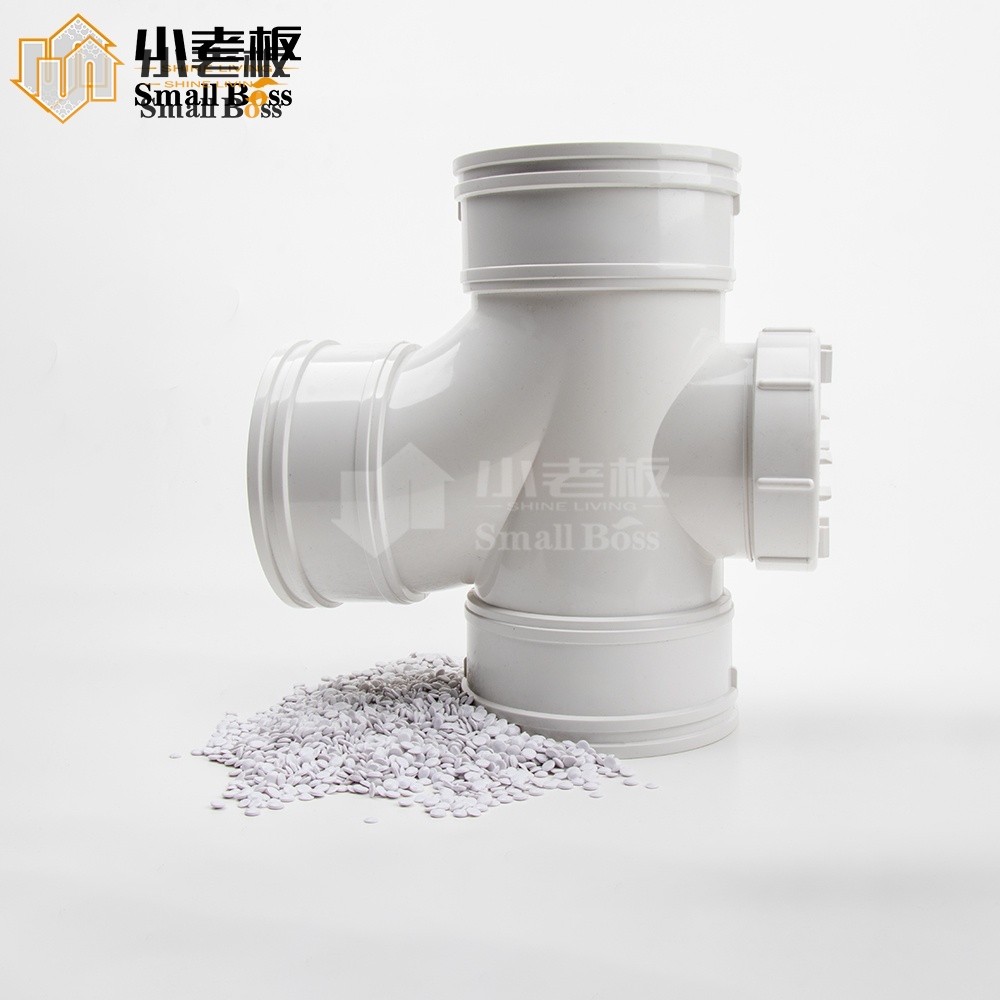 Compuesto de UPVC con pared interior lisa resistente a la corrosión para tuberías de drenaje